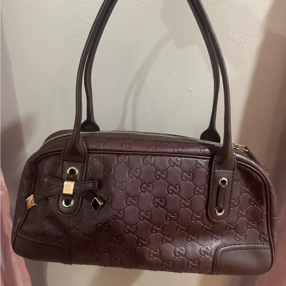 Gucci Guccissima Leather Princy Handbag - Picture 2 of 11